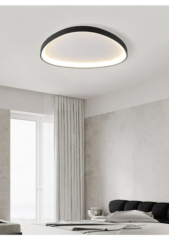 Lampa Sufitowa Norda | Skandynawska Plafoniera | LED z Pilotem i Regulacją Jasności