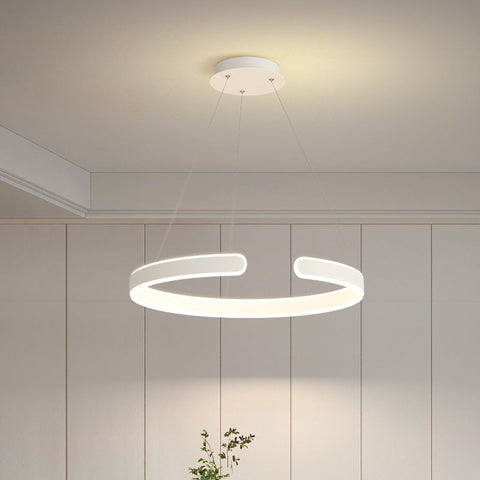 Okrąg Światła | Lampa Wisząca LED | Nowoczesna Obręcz