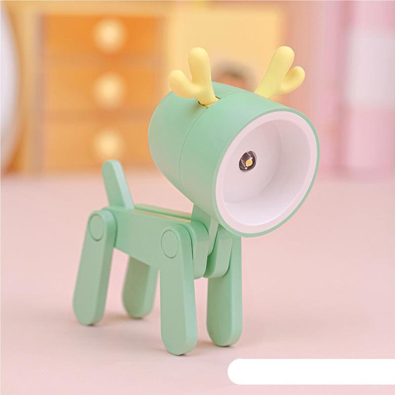 Lampka LED DeerMini | Lampka Nocna Dziecięca | Zginane Nóżki i Bateria