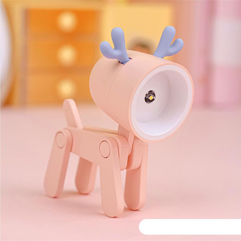 Lampka LED DeerMini | Lampka Nocna Dziecięca | Zginane Nóżki i Bateria