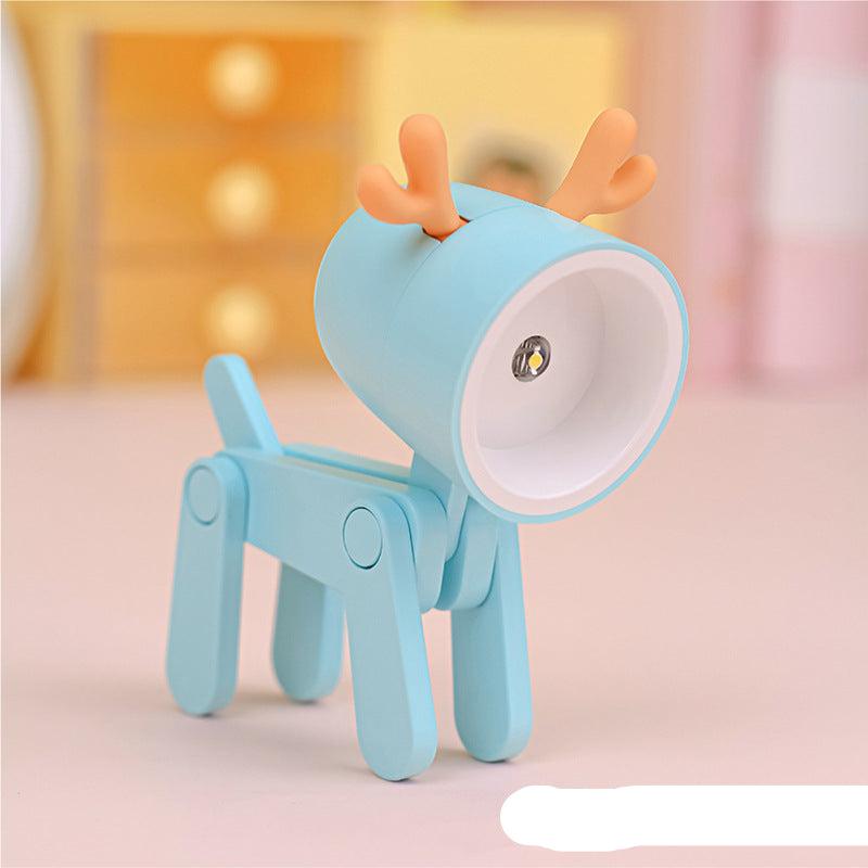 Lampka LED DeerMini | Lampka Nocna Dziecięca | Zginane Nóżki i Bateria