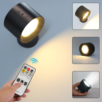 Reflektor ścienny LumoSpin | Nowoczesne Oświetlenie Wnętrz | Obracana Lampa LED