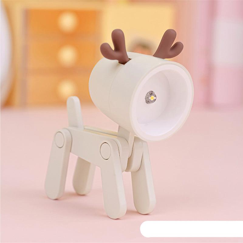 Lampka LED DeerMini | Lampka Nocna Dziecięca | Zginane Nóżki i Bateria