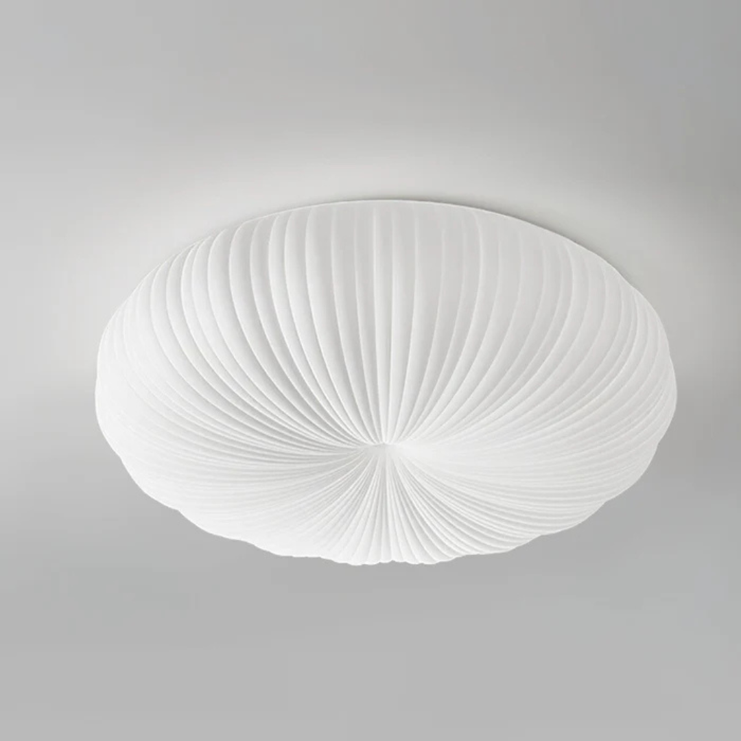 Olara | Plafon Sufitowy LED | Akrylowy Klosz z Efektem Tekstury