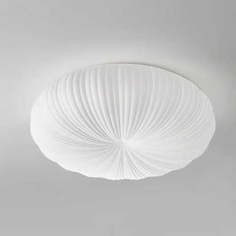 Olara | Plafon Sufitowy LED | Akrylowy Klosz z Efektem Tekstury