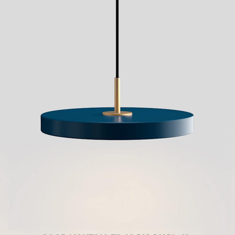 Lampa wisząca Orbis | Okrągłe oświetlenie LED | Minimalistyczne aluminium