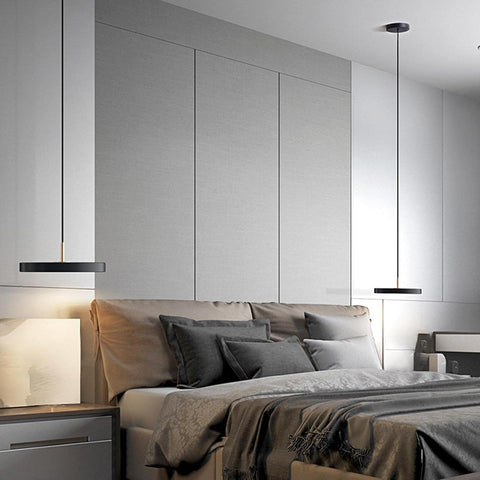 Lampa wisząca Orbis | Okrągłe oświetlenie LED | Minimalistyczne aluminium