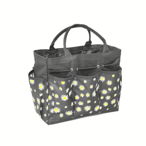 Torba Liora | Organizer Ogrodowy | Wodoodporny Oxford z Kwiatowym Wzorem