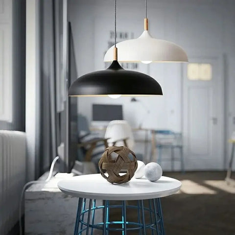 Lampa Wisząca Liva | Skandynawskie Oświetlenie | Metalowa w 7 Kolorach