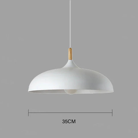 Lampa Wisząca Liva | Skandynawskie Oświetlenie | Metalowa w 7 Kolorach