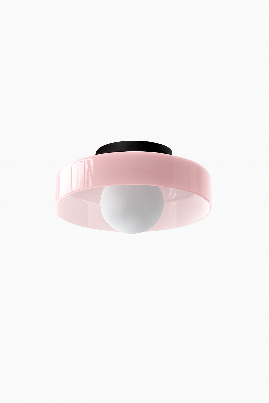 Plafoniera Rondo | Lampa Sufitowa Flush Mount | Nowoczesna Forma z Kloszem