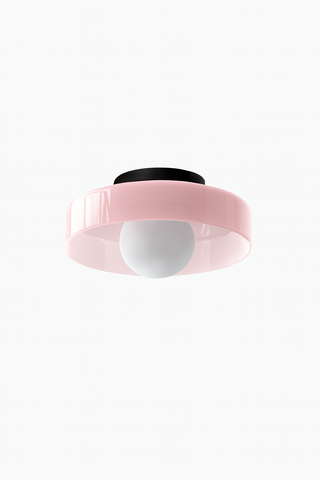 Plafoniera Rondo | Lampa Sufitowa Flush Mount | Nowoczesna Forma z Kloszem
