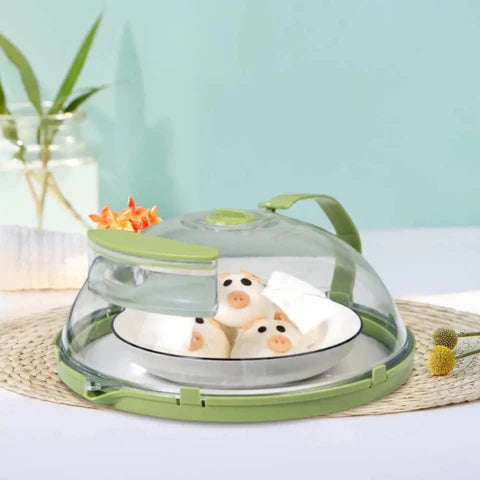 Pokrywka Fretto | Pokrywka do Mikrofalówki | Uchwyt Bezpieczny i Wentylowana Pokrywa