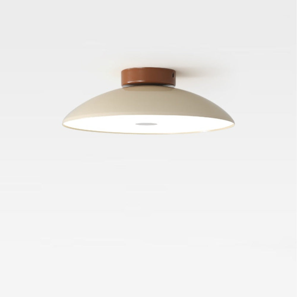 RetroIron | Lampa Sufitowa LED | Niski Profil | Żelazna Konstrukcja w Stylu Retro