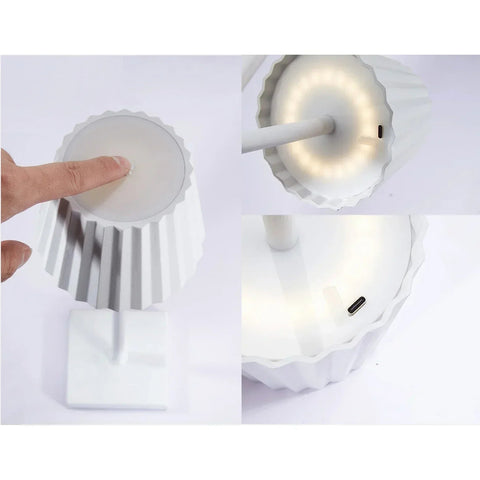 Lampa Stołowa Luno | Nowoczesna Lampa Dekoracyjna | Matowy Metal
