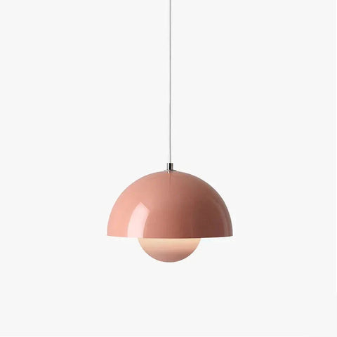 Lampa Wisząca Halvo | Nowoczesne Oświetlenie Sufitowe | Półkulista Oprawa E27