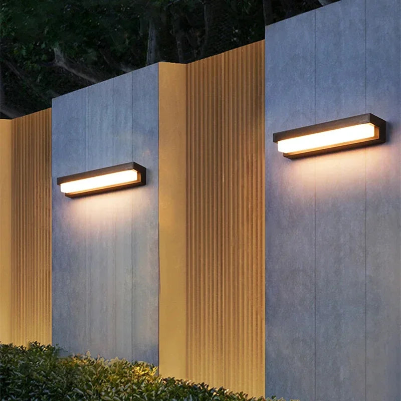 Lampa Solarna Ścienna LumiSol | Oświetlenie Ogrodowe LED | IP65 z 3 Barwami Światła