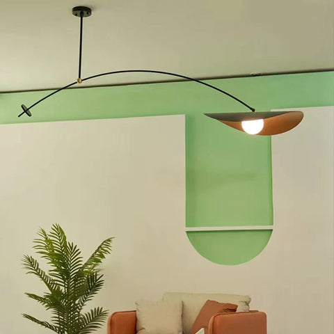 Lampa Wisząca Mobila | Designerska Lampa Sufitowa | Rzeźbiarska Forma Asymetryczna