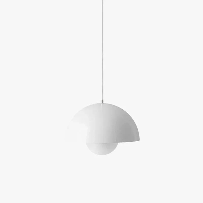 Lampa Wisząca Halvo | Nowoczesne Oświetlenie Sufitowe | Półkulista Oprawa E27
