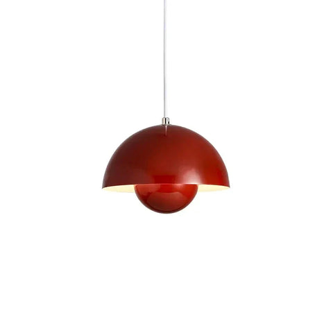 Lampa Wisząca Halvo | Nowoczesne Oświetlenie Sufitowe | Półkulista Oprawa E27