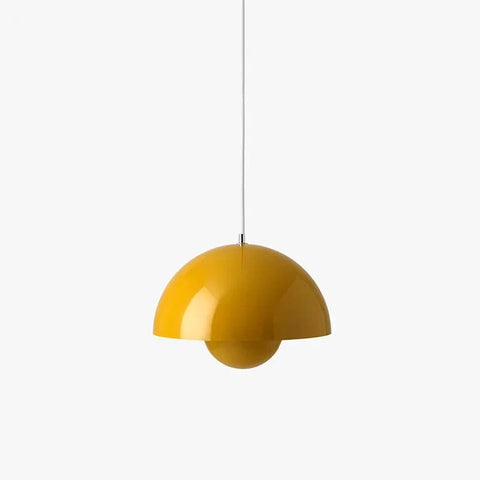 Lampa Wisząca Halvo | Nowoczesne Oświetlenie Sufitowe | Półkulista Oprawa E27