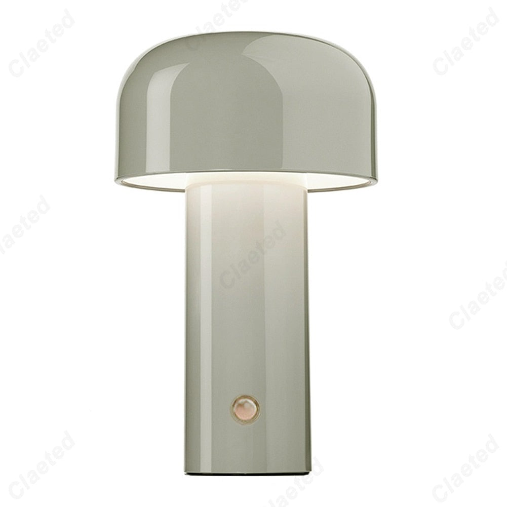 Lampa Mushroom Dotykowa | Przenośna Lampa Stołowa LED | USB Ładowanie