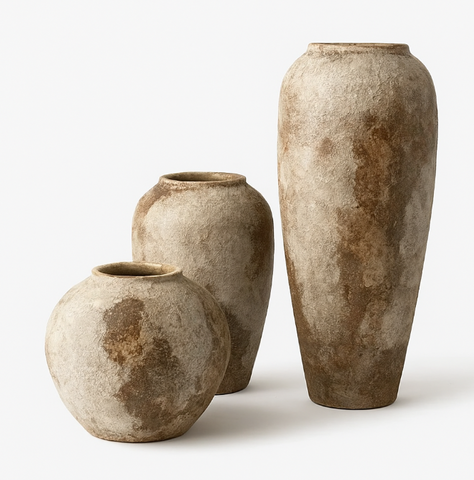 WAZON SELENA | Nowoczesna Waza Ceramiczna | Minimalistyczna Dekoracja do Wnętrz