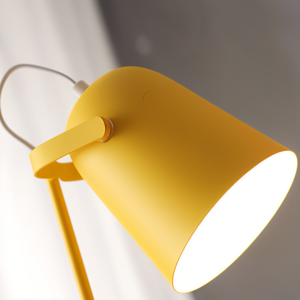 Lampka Biurkowa Mino | Regulowana Lampka Stołowa | Metalowa Konstrukcja