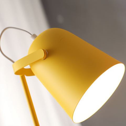 Lampka Biurkowa Mino | Regulowana Lampka Stołowa | Metalowa Konstrukcja
