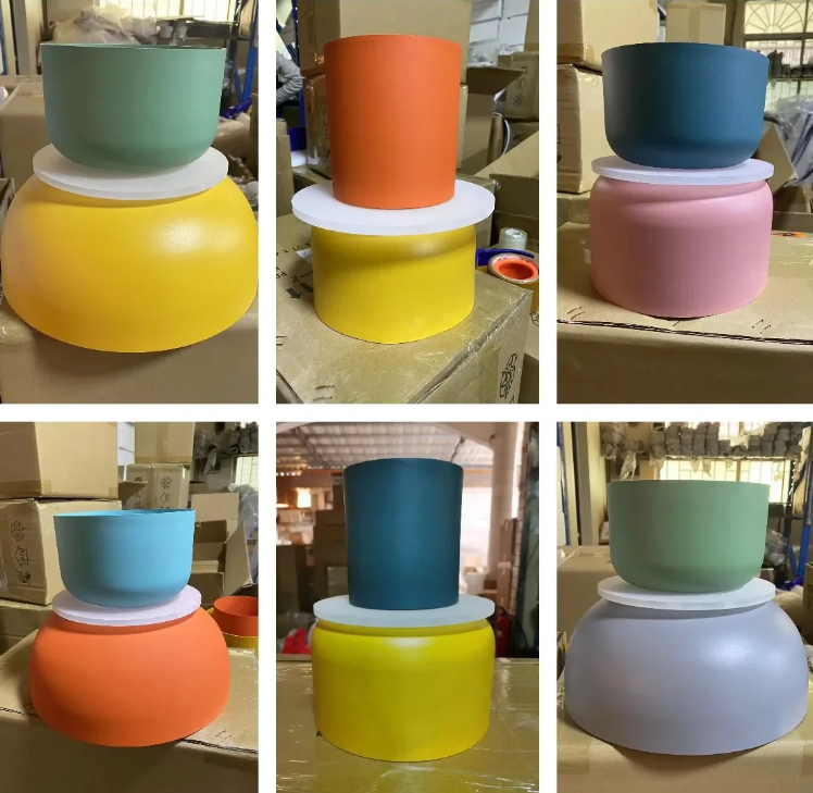 Lampa Wisząca Macaron | Skandynawski Styl | Kolorowy Metal