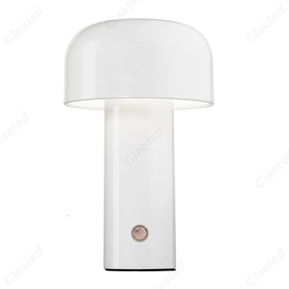 Lampa Mushroom Dotykowa | Przenośna Lampa Stołowa LED | USB Ładowanie