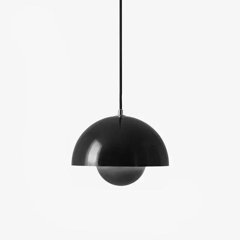 Lampa Wisząca Halvo | Nowoczesne Oświetlenie Sufitowe | Półkulista Oprawa E27