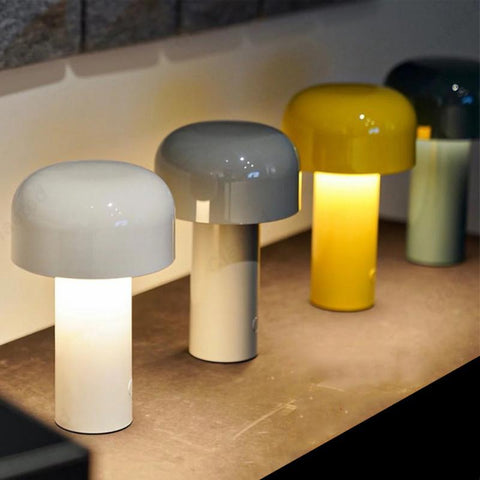 Lampa Mushroom Dotykowa | Przenośna Lampa Stołowa LED | USB Ładowanie