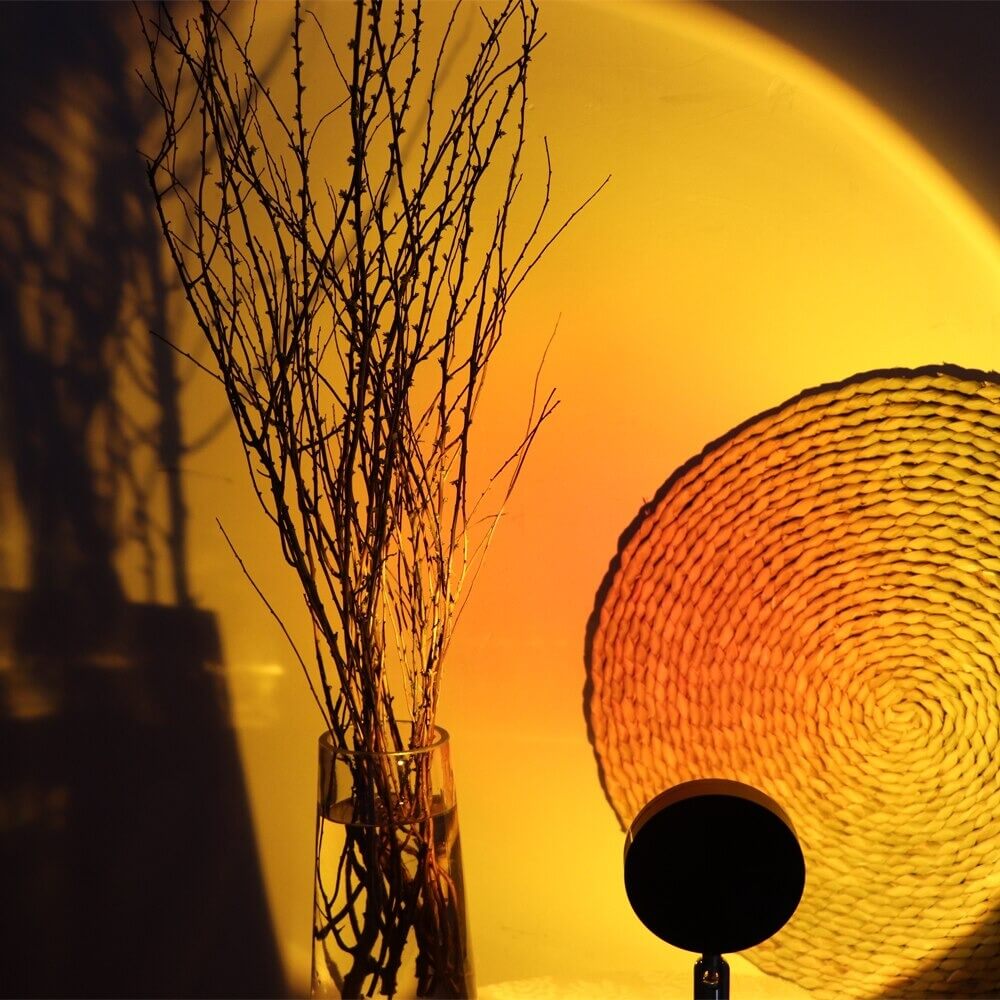 Sundra | Lampa projekcyjna LED | Efekt złotej godziny i zachodu słońca