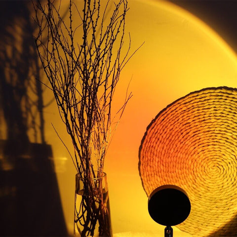 Sundra | Lampa projekcyjna LED | Efekt złotej godziny i zachodu słońca