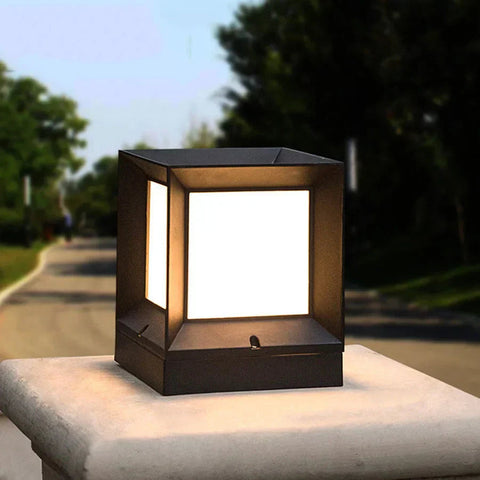 Lampa Cubo | Lampa ogrodowa słupkowa | Oświetlenie LED na cokół zewnętrzny