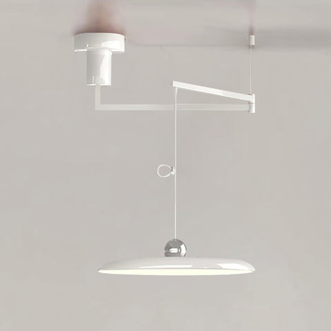 Lampa wisząca Laxo | Oświetlenie sufitowe metalowe | Ruchome ramię