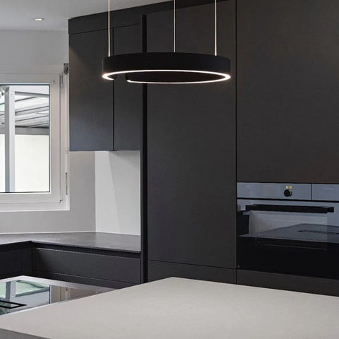 Okrąg Światła | Lampa Wisząca LED | Nowoczesna Obręcz