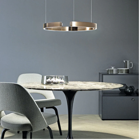 Okrąg Światła | Lampa Wisząca LED | Nowoczesna Obręcz