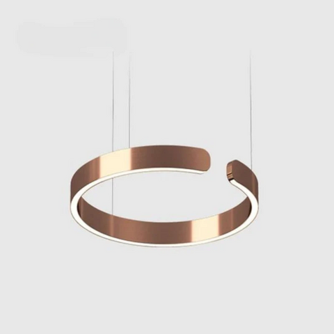 Okrąg Światła | Lampa Wisząca LED | Nowoczesna Obręcz