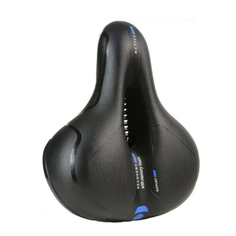 Siodło Rowerowe GearUp | Ergonomiczne Z Szerokim Profilowaniem | Z Tylnym Światłem LED