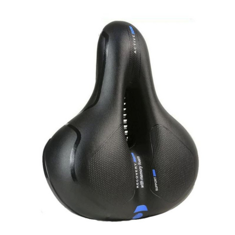 Siodło Rowerowe GearUp | Ergonomiczne Z Szerokim Profilowaniem | Z Tylnym Światłem LED