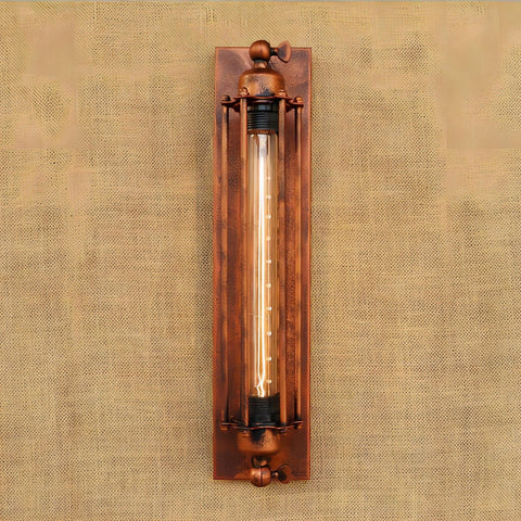 Lampa Ścienna Vintage | Oświetlenie LED Dekoracyjne | Żeliwna Konstrukcja