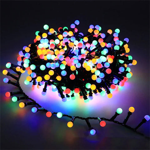 Lampa Festiva | Girlanda świetlna LED | Kolorowe kulki dekoracyjne na ogród i wnętrza