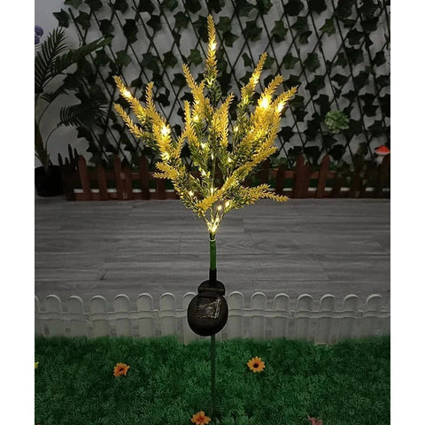 Lampa Lavenderis | Lampa solarna ogrodowa | Oświetlenie LED w formie lawendy