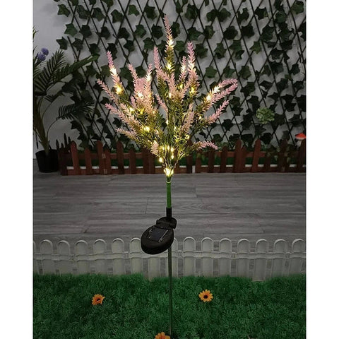 Lampa Lavenderis | Lampa solarna ogrodowa | Oświetlenie LED w formie lawendy