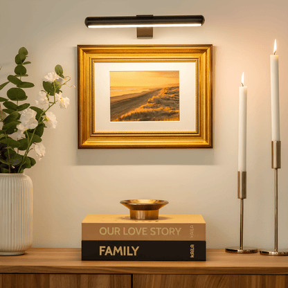 Lampa Ścienna Luno | Oświetlenie Dekoracyjne LED | Bezprzewodowy Montaż