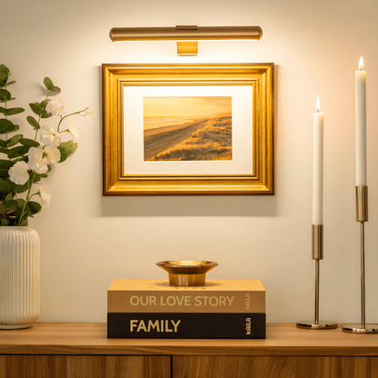 Lampa Ścienna Luno | Oświetlenie Dekoracyjne LED | Bezprzewodowy Montaż