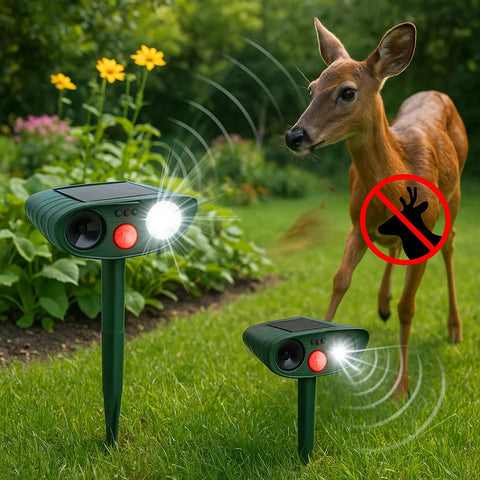 Strażnik Ogrodu Solar | Odstraszacz Ultradźwiękowy | Czujnik Ruchu PIR