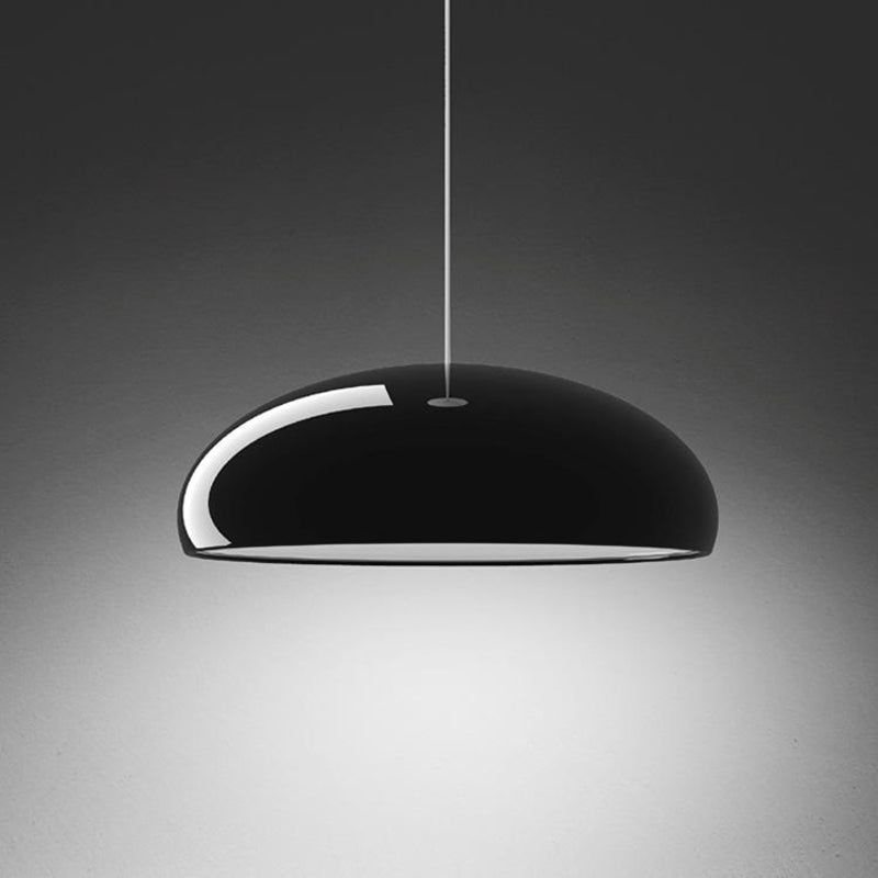 Lampa Luno | Nowoczesna lampa wisząca | Metalowy klosz lakierowany